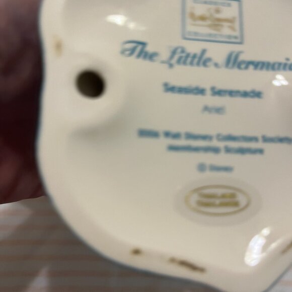 Disney Little Mermaid Ariel Seaside Serenade 2006 Collectors Society Sculpture - Picture 9 of 14